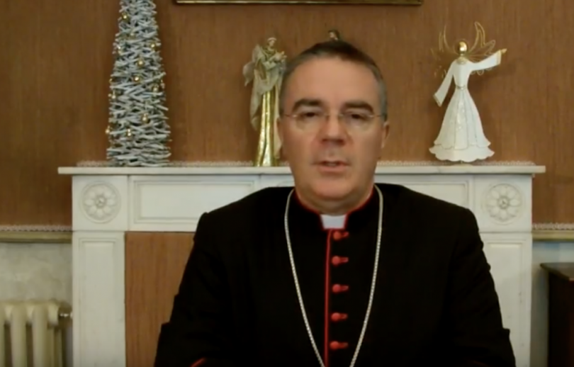 VIDEO - Il messaggio di Natale del vescovo Sacchi